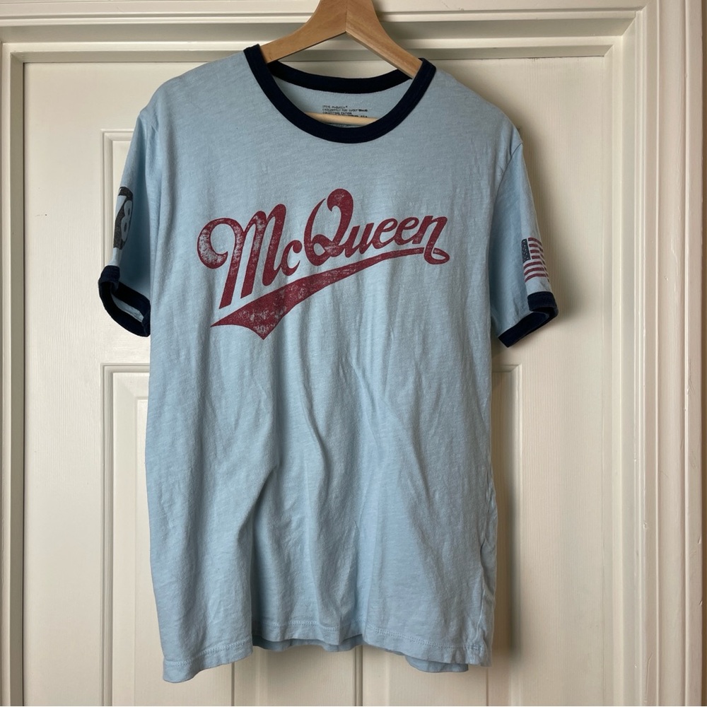 McQueen Lucky Brand Men’s Tee Unisex Medium Steve McQueen
